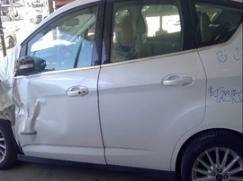 2013 FORD,  C-MAX, WHITE, SEL MODEL, AT, FWD,   F25152